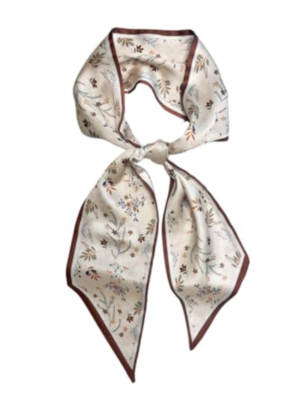 Satin Hair Scarf Silky Long Neck Head Scarves Purse Bag Scarf for Handbag